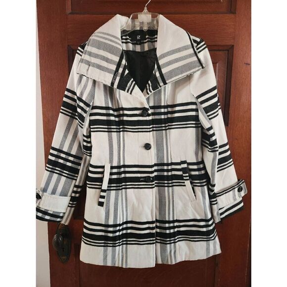 NWOT Iz Byer Womens Peacoat Size Medium (HA) - Picture 1 of 9